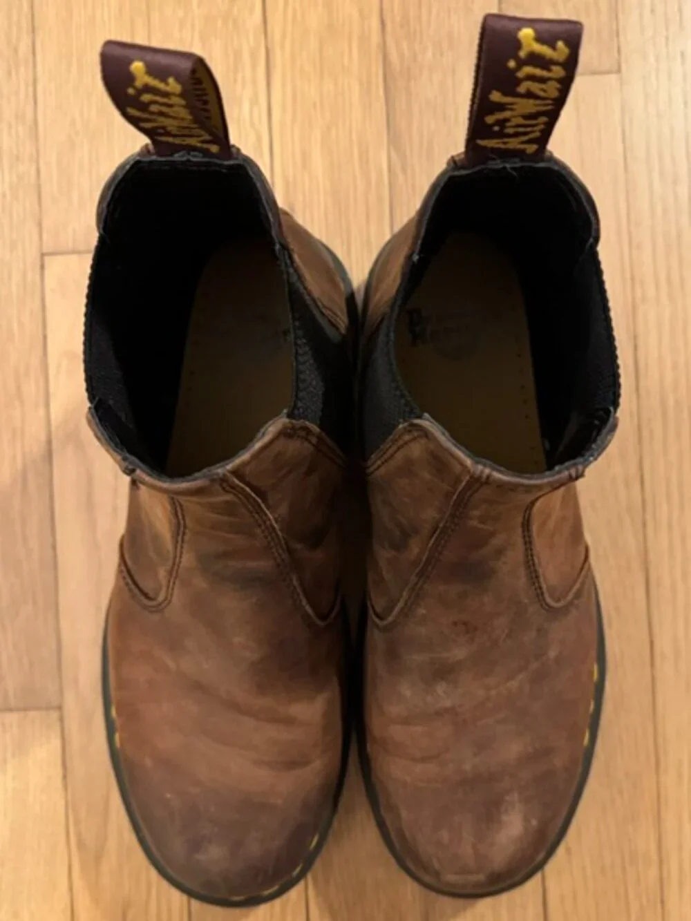 Dr. Martens Chelsea Boots Chestnut Brown Men's US10